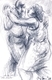 Study for 'The Waltz'