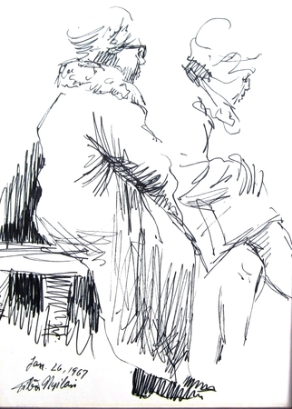Waiting at the Bus Station